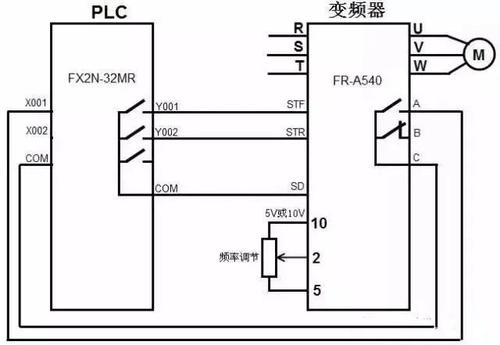 变频器维修接线图